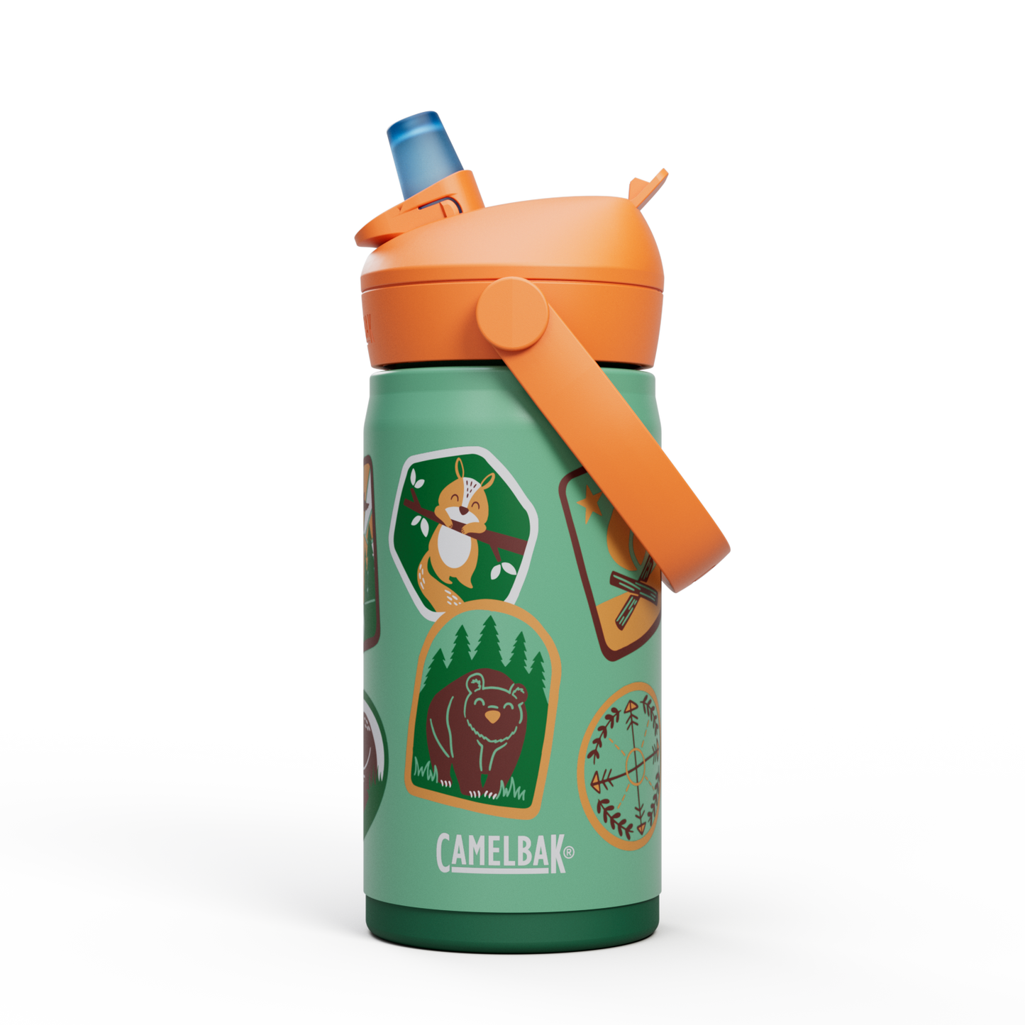 thrivetm-flip-straw-kids-12oz-bottle-insulated-stainless-steel-b2 nswfkxg1wq