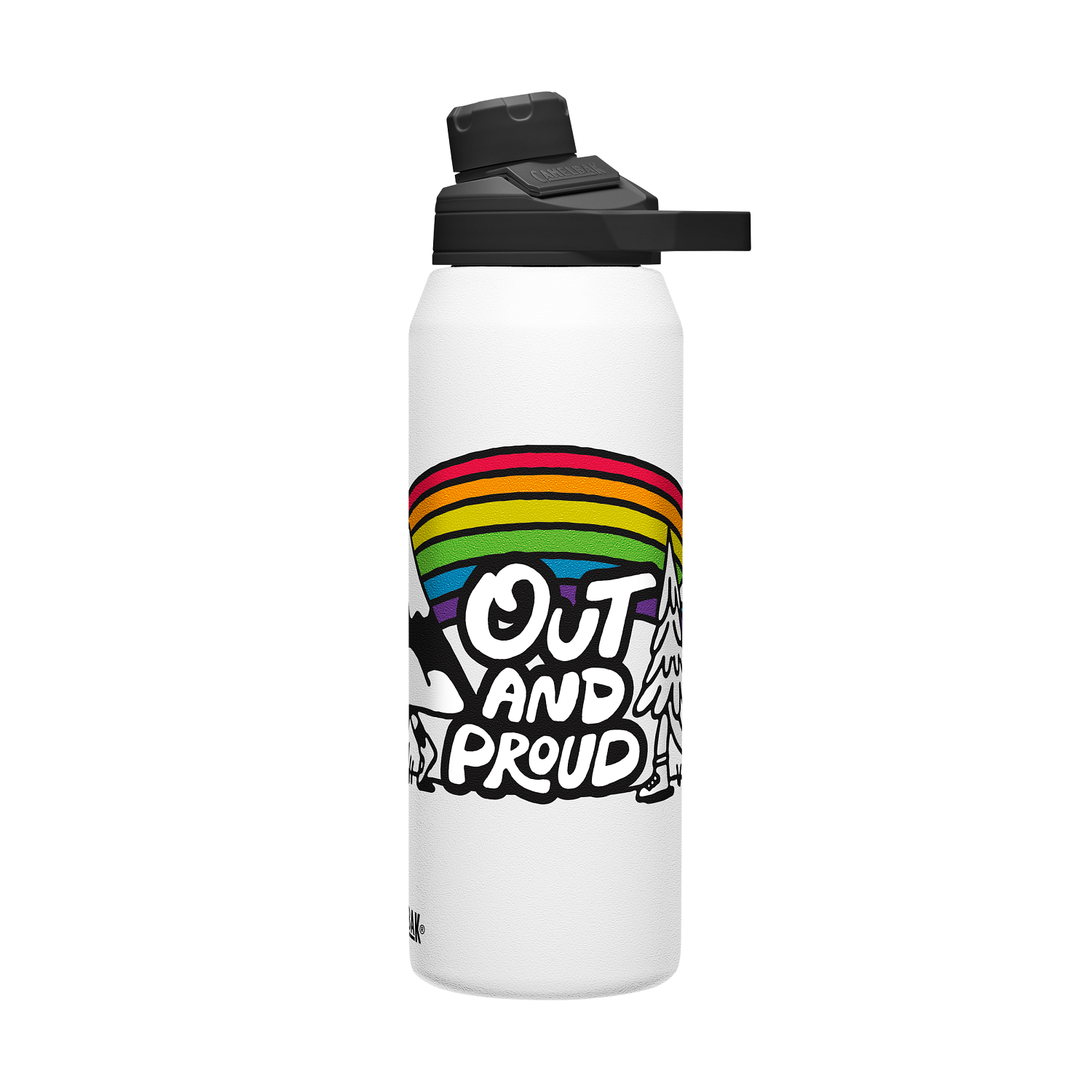 chute-mag-32-oz-water-bottle-insulated-stainless-steel-plus-cleanup-kit-pride-collection-limited-edition-h7 xhvxlhasbo