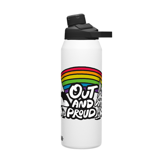 chute-mag-32-oz-water-bottle-insulated-stainless-steel-plus-cleanup-kit-pride-collection-limited-edition-h7 xhvxlhasbo